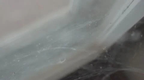Spider web in mid air _1 Stock Footage 12462658