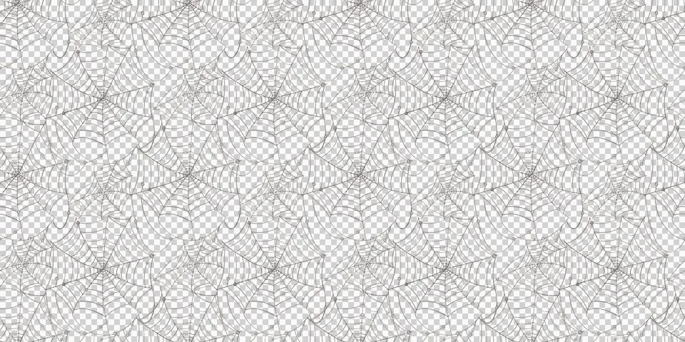 Spider web pattern black fine watercolor Stock Illustration