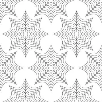 Spider web pattern Illustrazione stock