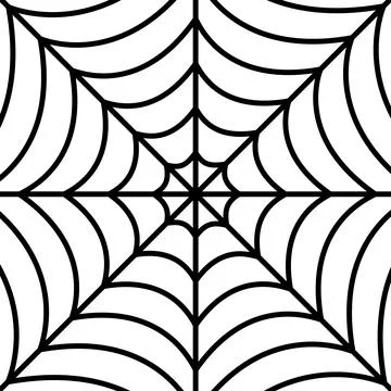 Spider web texture. Illustrazione stock