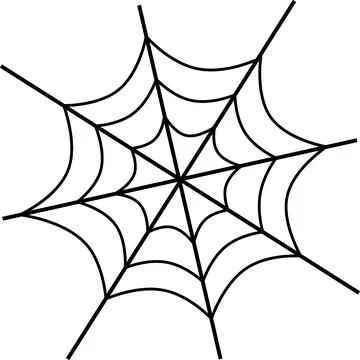 Spider web vector pattern trend black white design Stock Illustration