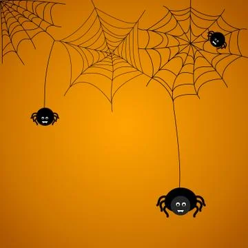 Spiders 스톡 일러스트