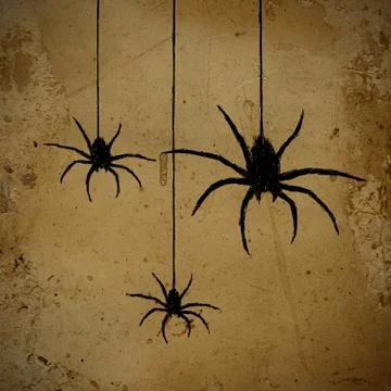 Spiders イラスト素材