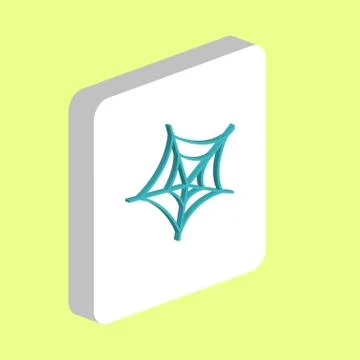 Spiderweb computer symbol Illustrazione stock