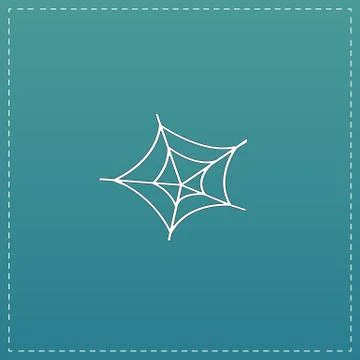 Spiderweb icon. Web symbol. 스톡 일러스트