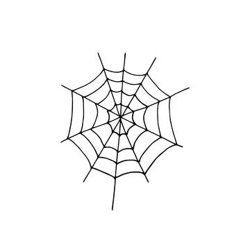 Spiderweb Stock Illustration