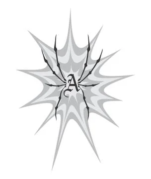 Spiderweb theme 스톡 일러스트
