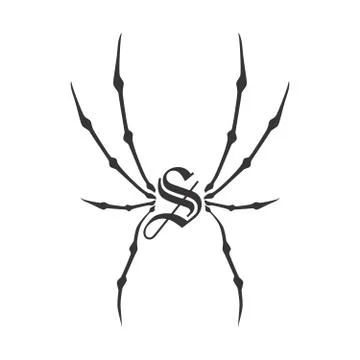 Spiderweb theme Illustrazione stock