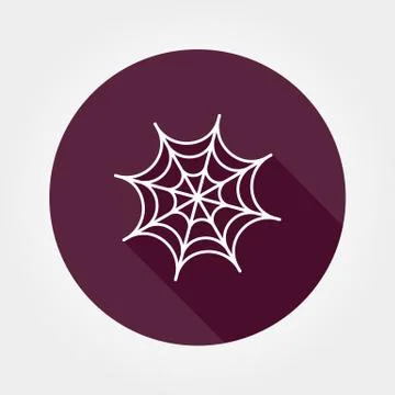 Spiderweb. Vector illustration Stock Illustration