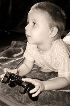 Spielen Foto stock