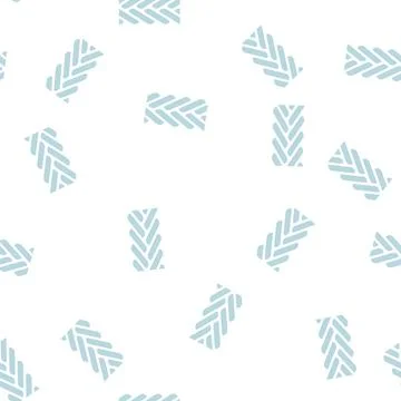 Spiga wheat chain glyph vector seamless pattern Stock Illustration