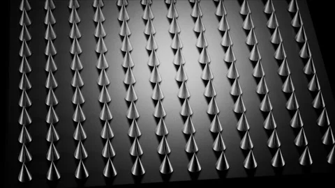 Spike Block Stock Footage 265246442