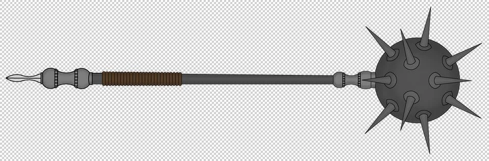 Spike Hammer Stock Illustration