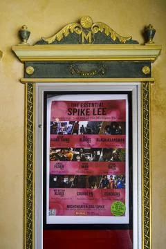 Spike Lee poster Stock Photos