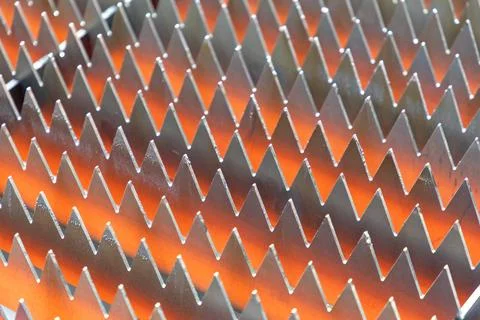 Spikes Diagonal Surface Stock Photos
