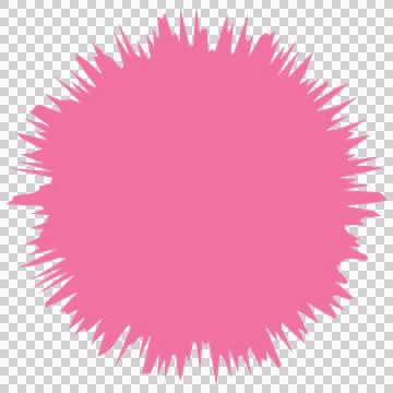 Spiky Circular Burst Shape Design abstract black plain spike Stock Illustration