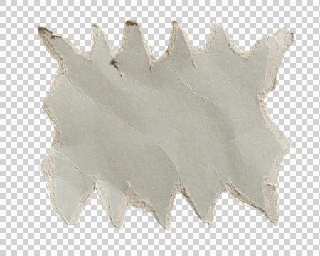 Spiky Scream Bubble Text Box Handmade from Torn Hard Grey Paper Stock Photos