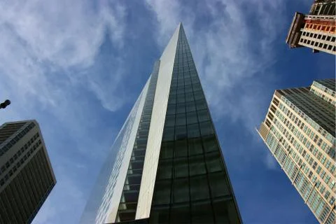 Spiky skyscraper Stock-Fotos
