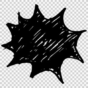 Spiky speech burst Stock-Illustration