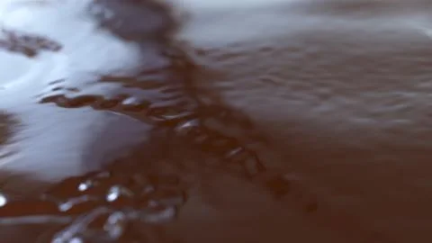 Spilled chocolate background Illustrazione stock