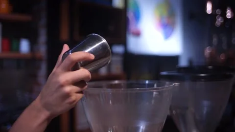 Spilled coffee beans Stock Footage 142826062