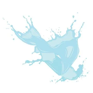 Spilled large drop of liquid on the surface33 Stock Illustration