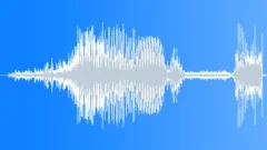 Spilling hit plastic elements bagSound Effect