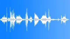 Spilling screws on glassSound Effect