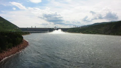 Spillway 07 Video stock 741491