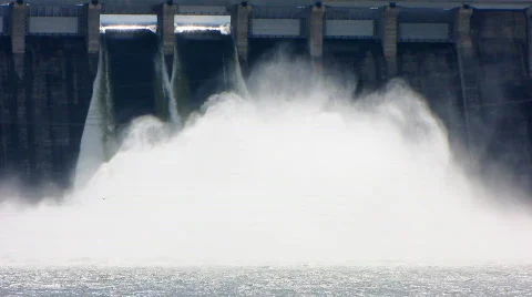 Spillway 08 Stock Footage 741486