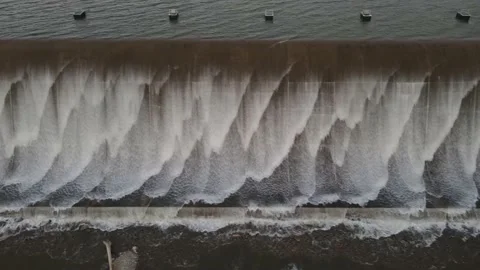 Spillway dam 1 库存影片 237792520