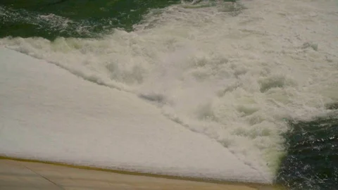 Spillway dam Stock Footage 99137520
