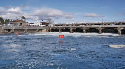 Spillway Dam WS 動画素材 39154530