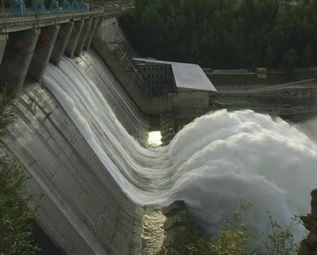 Spillway. Stock Footage 334560