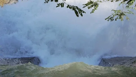 Spillway Stock Footage 80558677