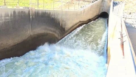 Spillway Stock Footage 104991374