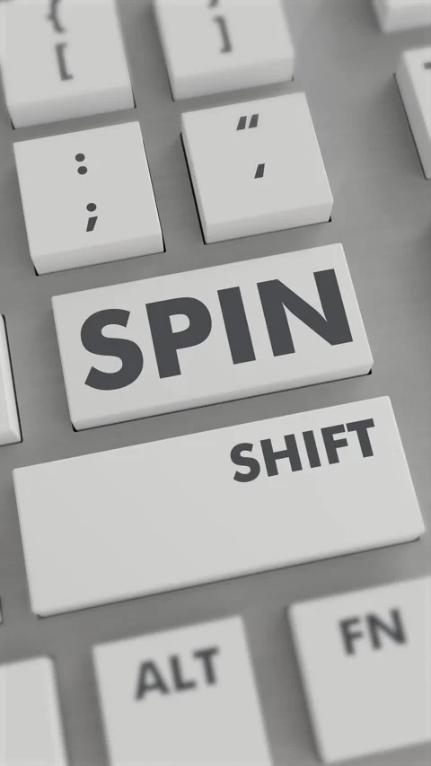 SPIN BUTTON PRESSING ON KEYBOARD Vertical Video Stock Footage 302441472