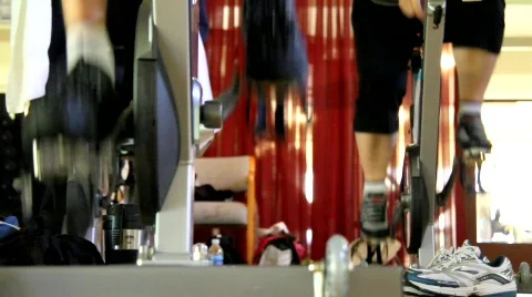 Spin Class Stock Footage 754111