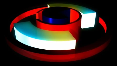 Spin color cylinder Stock-Footage 99439999