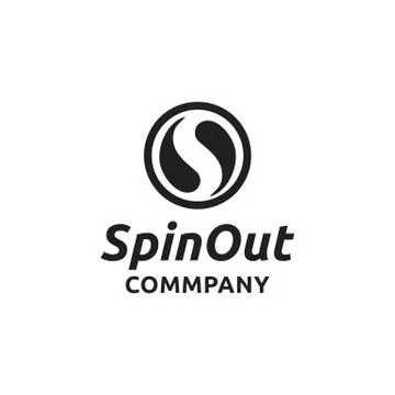 Spin Out logo templates Stock Illustration