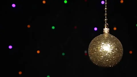 Spin the shiny ball Stock Footage 139970573