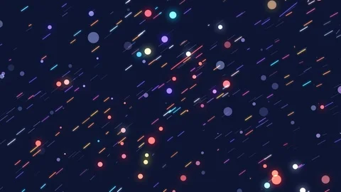 Spin Star Trails - Abstract VJ Loop Stock-Footage 126721925