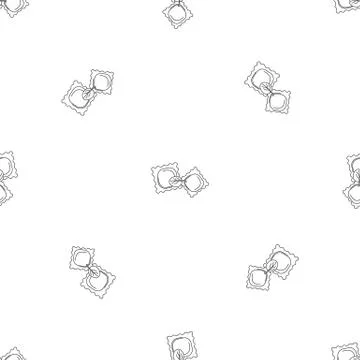 Spinach biscuits pattern seamless vector Stock Illustration