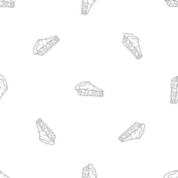 Spinach cake pattern seamless vector Illustrazione stock