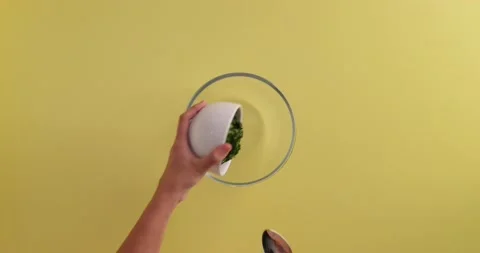 Spinach dip Vídeo Stock 132198314