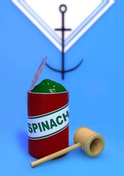 Spinach Stock Illustration