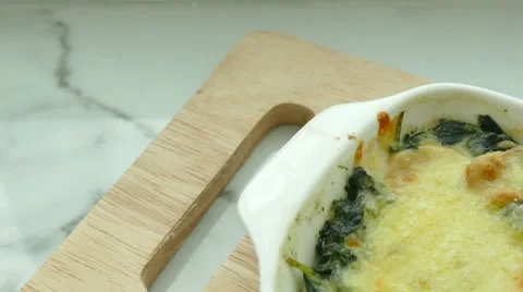 Spinach lasagna Stock Footage 68379868