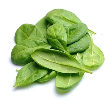 Spinach leaves Foto stock
