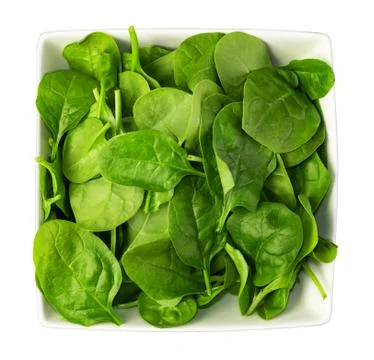 Spinach leaves Stock Photos