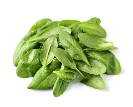 Spinach leaves Foto stock
